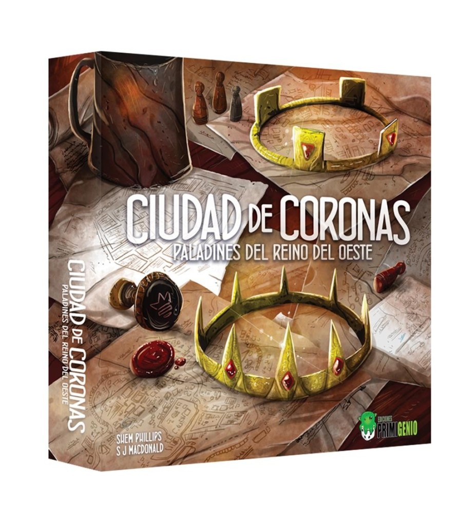 Juego De Mesa Paladines Del Reino Del Oeste: Ciudad De Coronas Pegi 12