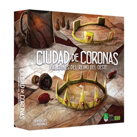 Juego De Mesa Paladines Del Reino Del Oeste: Ciudad De Coronas Pegi 12