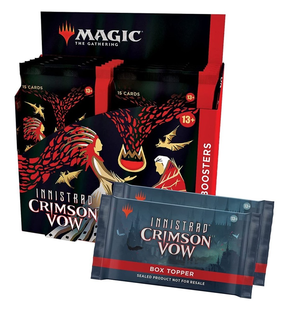 Juego De Cartas Wizards Of The Coast Collector Booster Display (12 Mazos) Innistrad Crimson Vow Cartas Magic Inglés