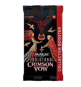 Juego De Cartas Wizards Of The Coast Collector Booster Display (12 Mazos) Innistrad Crimson Vow Cartas Magic Inglés