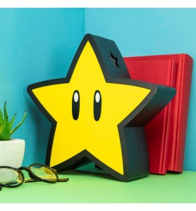 Lámpara Paladone Super Mario Super Estrella 25 Cm