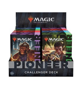 Juego De Cartas Caja De Sobres Wizards Of The Coast Magic The Gathering Pioneer Challenger Deck Display 8 Mazos Inglés