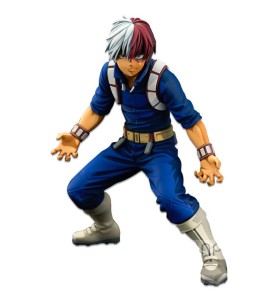 Figura Banpresto My Hero Academia Shoto Todoroki Wfc Super Master Stars Piece Two Dimensions