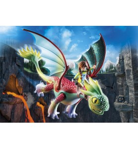 Playmobil Dragones: Nine Realms: Feathers & Alex