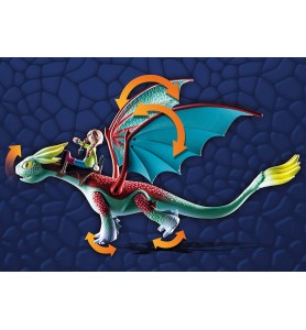 Playmobil Dragones: Nine Realms: Feathers & Alex