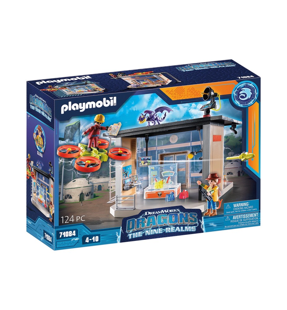 Playmobil Dragones: Nine Realms : Laboratorio Icaris