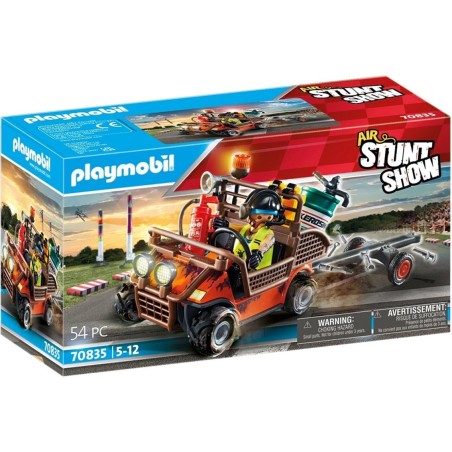 Playmobil Air Stuntshow Servicio De Reparacion Movil