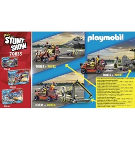 Playmobil Air Stuntshow Servicio De Reparacion Movil