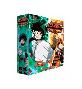 Juego De Cartas My Hero Academia Rival Deck Izuku Midoriya Vs. Katsuki Bakugo 2 - Player 2 Mazos Inglés