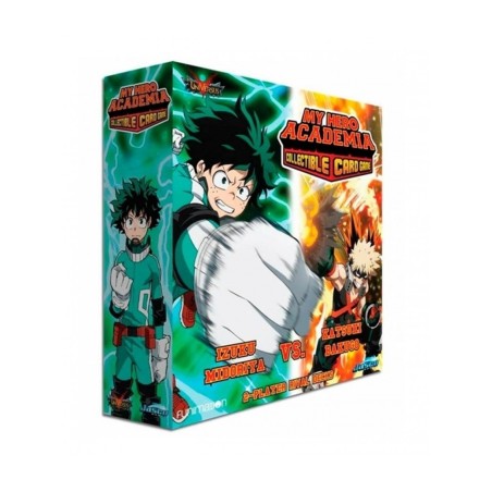 Juego De Cartas My Hero Academia Rival Deck Izuku Midoriya Vs. Katsuki Bakugo 2 - Player 2 Mazos Inglés