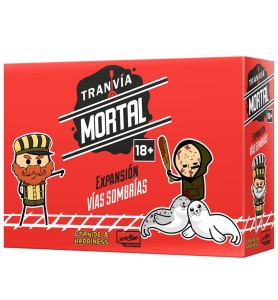 Juego De Mesa Tranvia Mortal Expansion Vias Sombrias Pegi 18