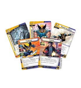 Juego De Mesa Marvel Champions: Wolverine 60 Cartas Pegi 14