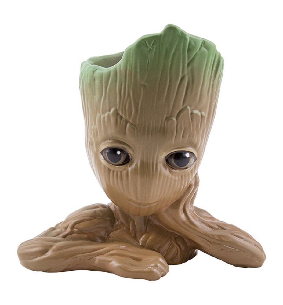 Recipiente Para Boligrafos - Plantas Marvel Los Guardianes De La Galaxia Groot