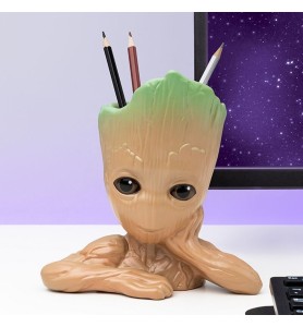 Recipiente Para Boligrafos - Plantas Marvel Los Guardianes De La Galaxia Groot