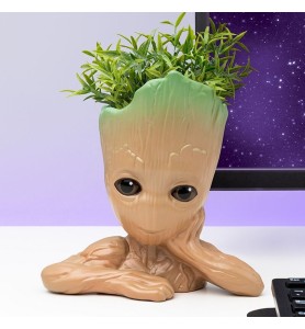 Recipiente Para Boligrafos - Plantas Marvel Los Guardianes De La Galaxia Groot