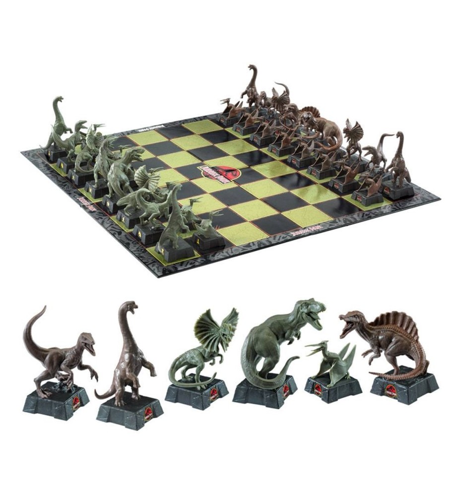 Juego De Mesa Ajedrez The Noble Collection Jurassic Park