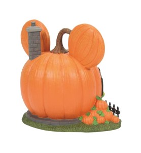 Figura Decorativa Enesco Disney Mickey & Minnie Mickey Casa Calabaza