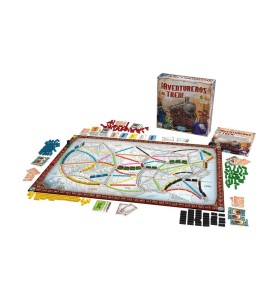 Juego De Mesa Aventureros Al Tren Pegi 8