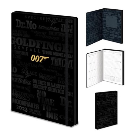 Diario 2023 Pyramid James Bond 007