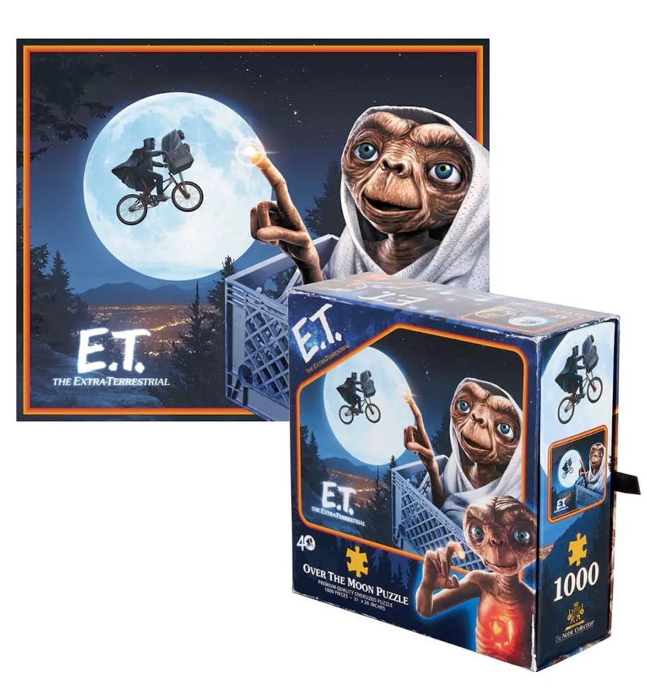 Puzzle The Noble Collection E.t. El Extraterrestre Sobre La Luna 1000 Piezas