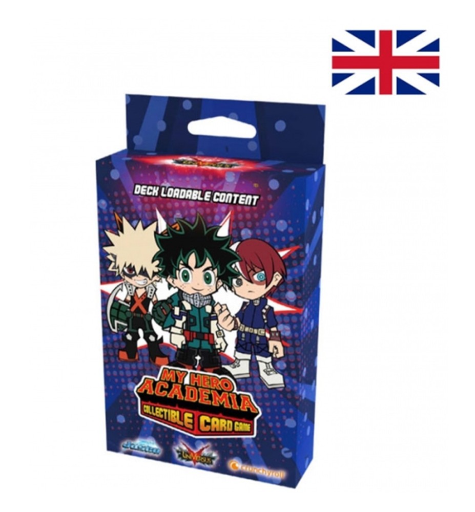 Juego De Cartas My Hero Academia Deck Loadable Content League Of Villans