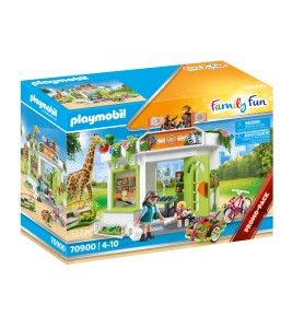 Playmobil Family Fun Consulta Veterinaria En El Zoo