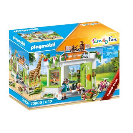 Playmobil Family Fun Consulta Veterinaria En El Zoo