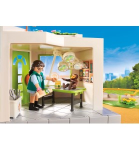 Playmobil Family Fun Consulta Veterinaria En El Zoo