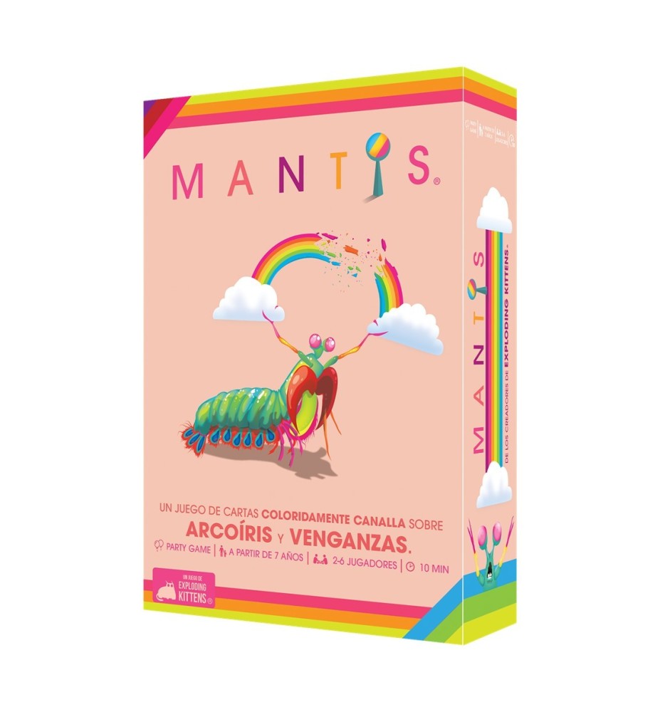 Juego De Mesa Mantis Edad Recomendada 7 Años