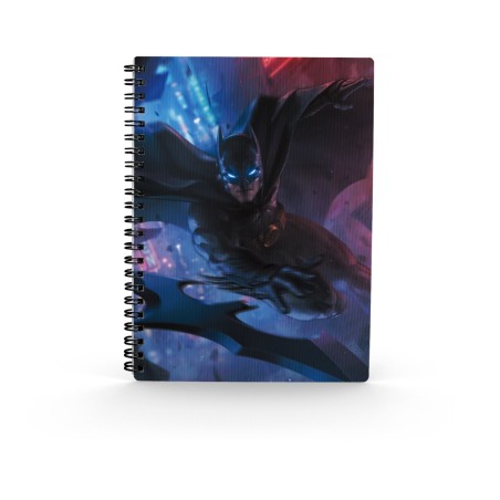 Libreta Sd Toys Efecto 3d Batman Batarang Universo Dc