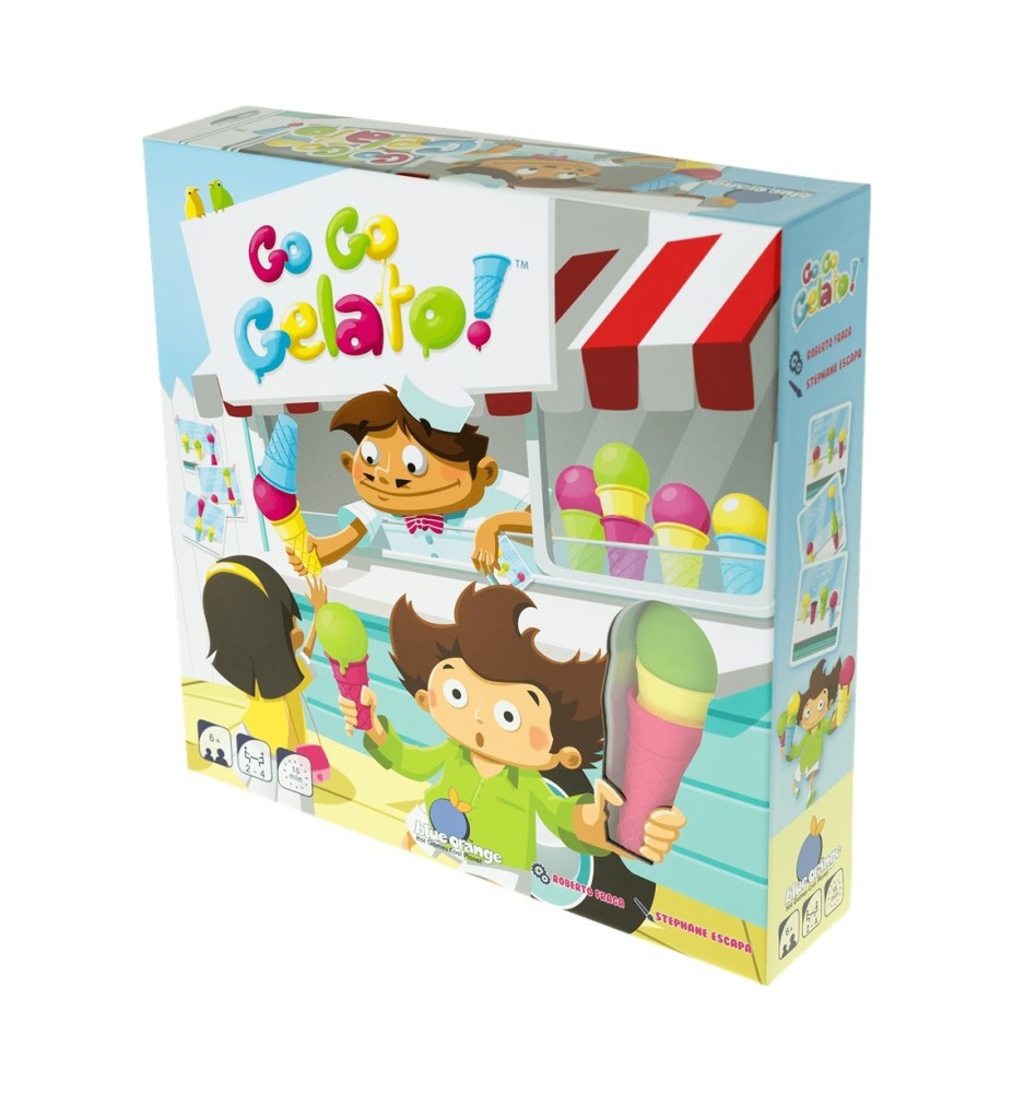 Juego De Mesa Go Go Gelato Edad Recomendada 6 Años