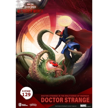 Figura Beast Kingdom Dstage Marvel Doctor Strange En El Multiverso De La Locura