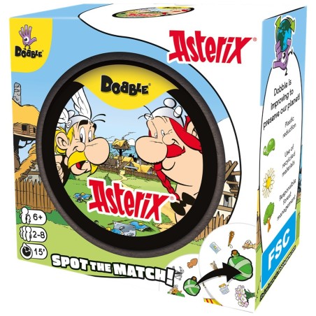 Juego De Mesa Dobble Asterix Pegi 7