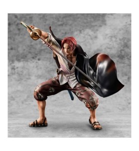 Figura Megahouse One Piece P.o.p. Playback Memories One Piece Pelirrojo Shanks