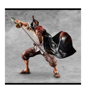 Figura Megahouse One Piece P.o.p. Playback Memories One Piece Pelirrojo Shanks