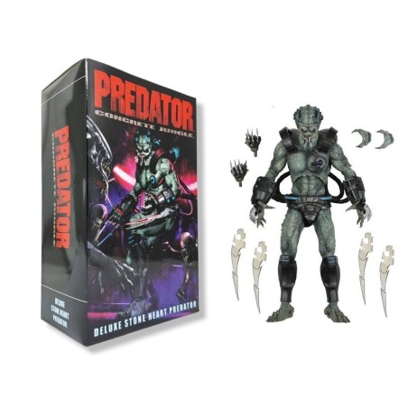 Figura Neca Predator Ultimate Deluxe Stone Heart Concrete Jungle