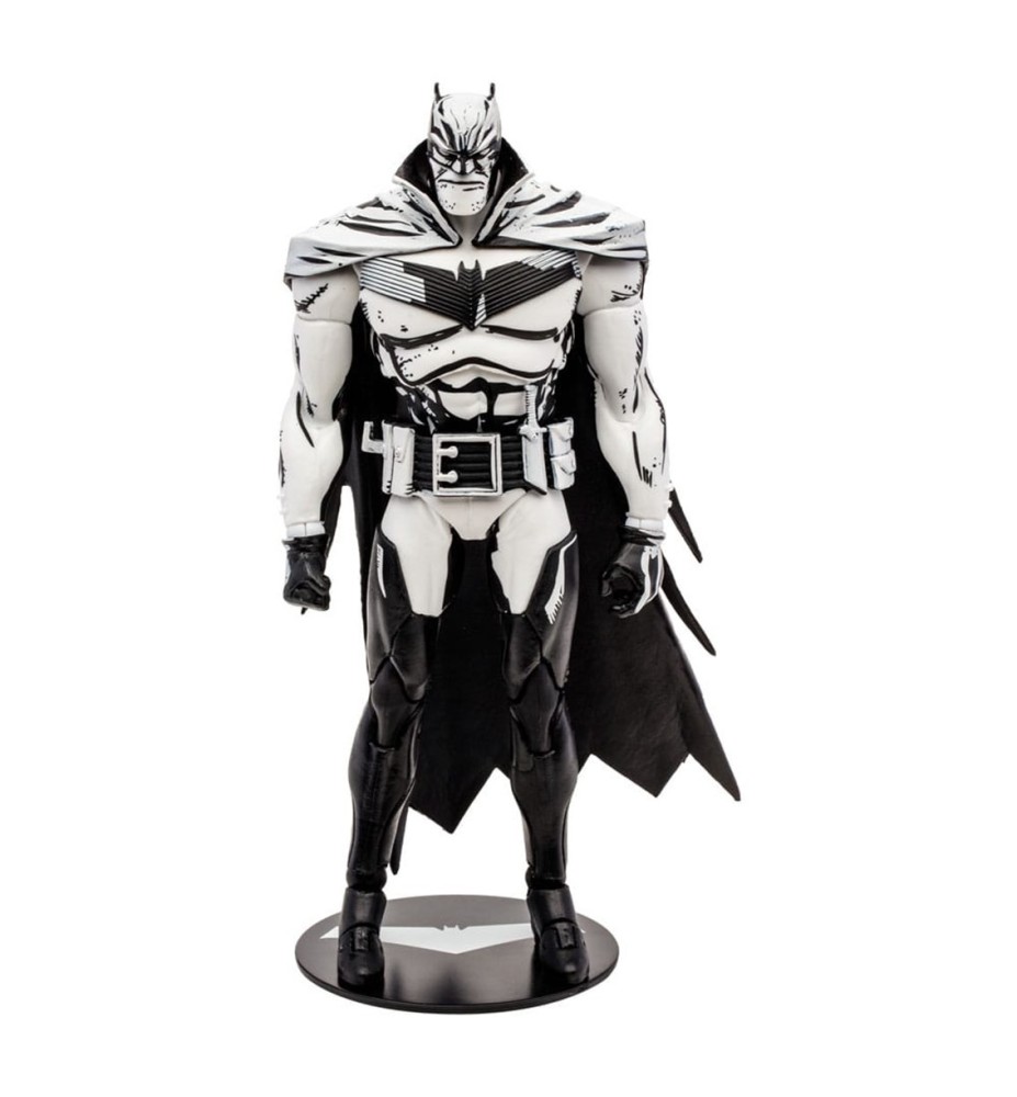 Figura Mcfarlane Toys DC Multiverse 7in -  Batman (batman: White Knight)(line Art)(gold Label)