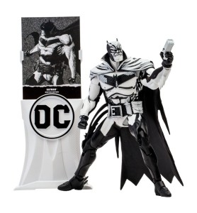 Figura Mcfarlane Toys DC Multiverse 7in -  Batman (batman: White Knight)(line Art)(gold Label)