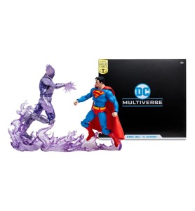 Pack 2 Figuras Mcfarflane Toys DC Collector Atomic Skull Vs Superman (gold Label)