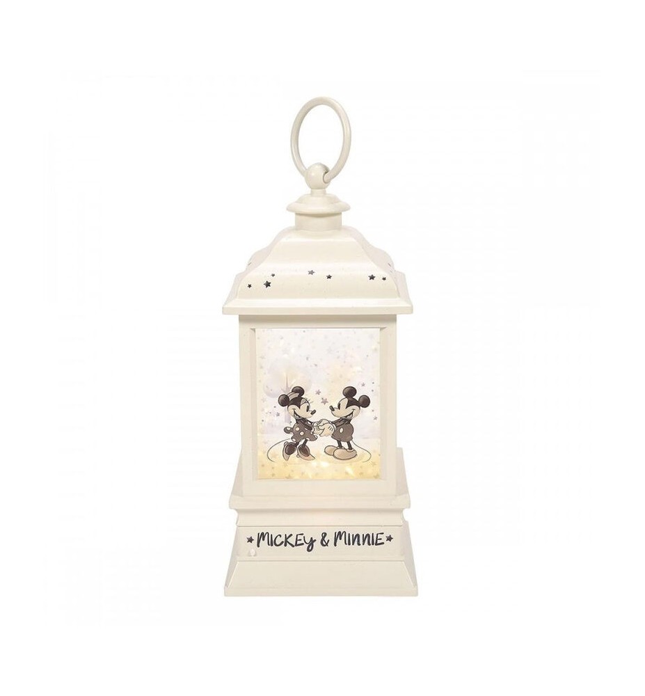 Farolillo De Purpurina Enesco Disney Mickey & Minnie