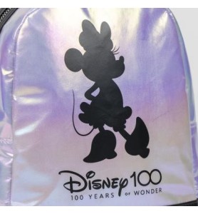 Mochila Casual Moda Iridiscente Disney 100