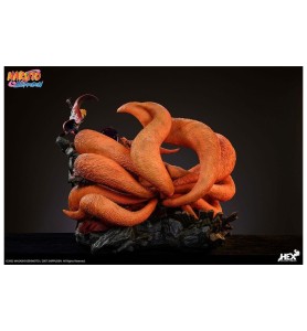 Figura Naruto Shippuden Estatua 1 - 8 Battle Of Destiny Minato Namikaze Vs Kurama