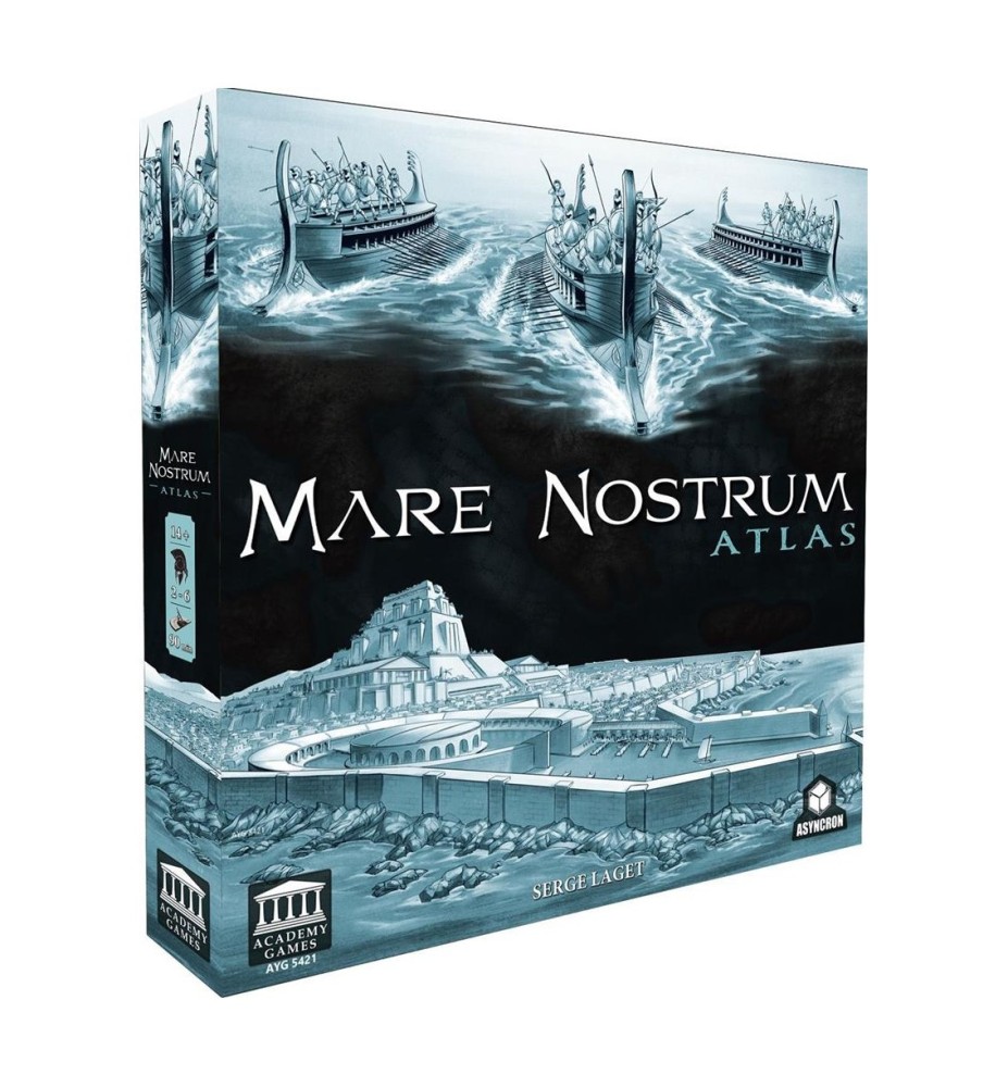 Juego De Mesa Mare Nostrum Atlas Expansion Edad Recomendada 14 Años (ingles)