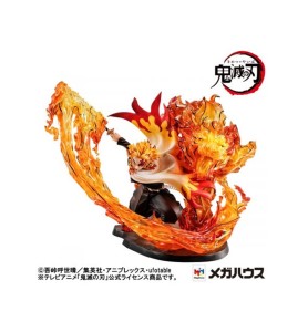 Figura Megahouse Demon Slayer Kimetsu No Yaiba Gem Rengoku Flame Tiger