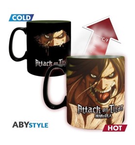 Taza Abystyle Attack On Titan Shingeki No Kyojin Titan Eren S3 460 Ml