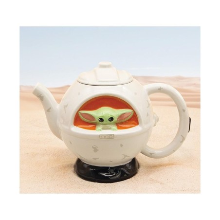 Tetera Abystyle The Mandalorian Grogu Spaceship 1200 Ml