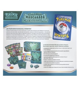 Pokémon Tcg Caja Entrenador Elite Mascarada Crepuscular Sv06 2024 Español