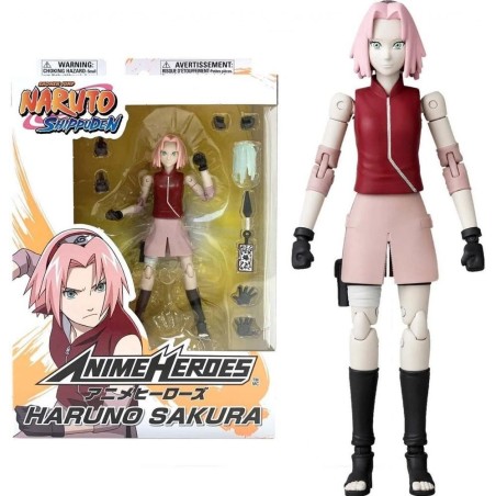 Figura Bandai Anime Heroes Naruto Haruno Sakura