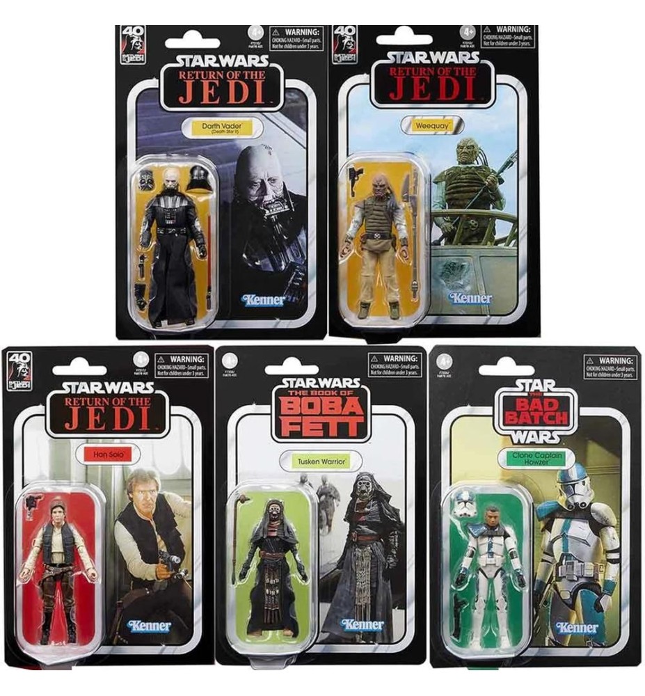 Surtido De 8 Figuras Hasbro Star Wars The Vintage Collection