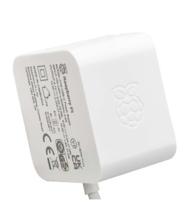 Fuente De Alimentacion Cargador Raspberry Pi 5 Usb C 27 W Color Blanco